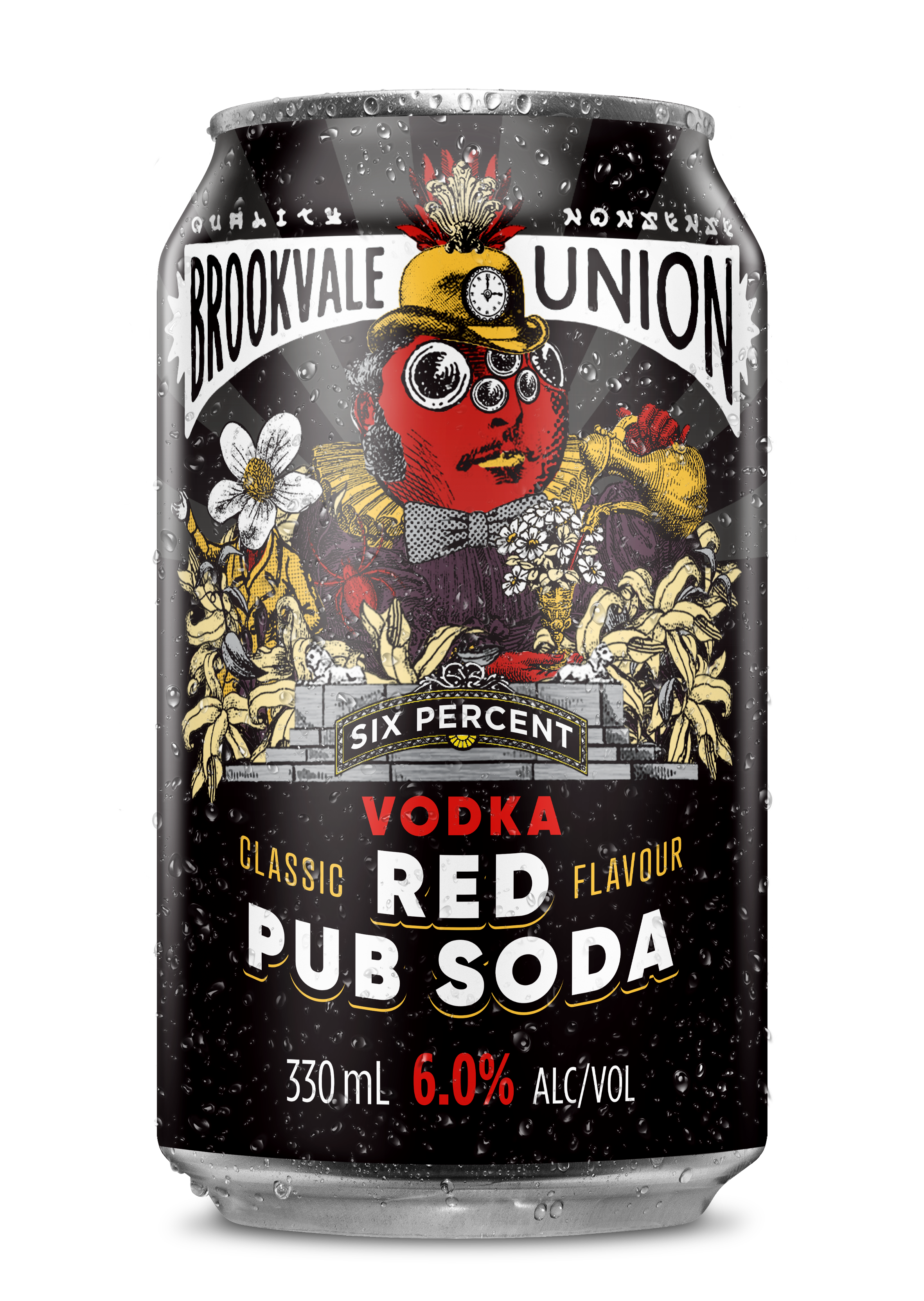 Vodka Red Pub Soda Six Percent